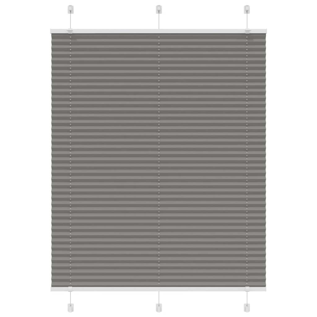 plisētā žalūzija antracīts 105x150 cm auduma platums 104,4 cm