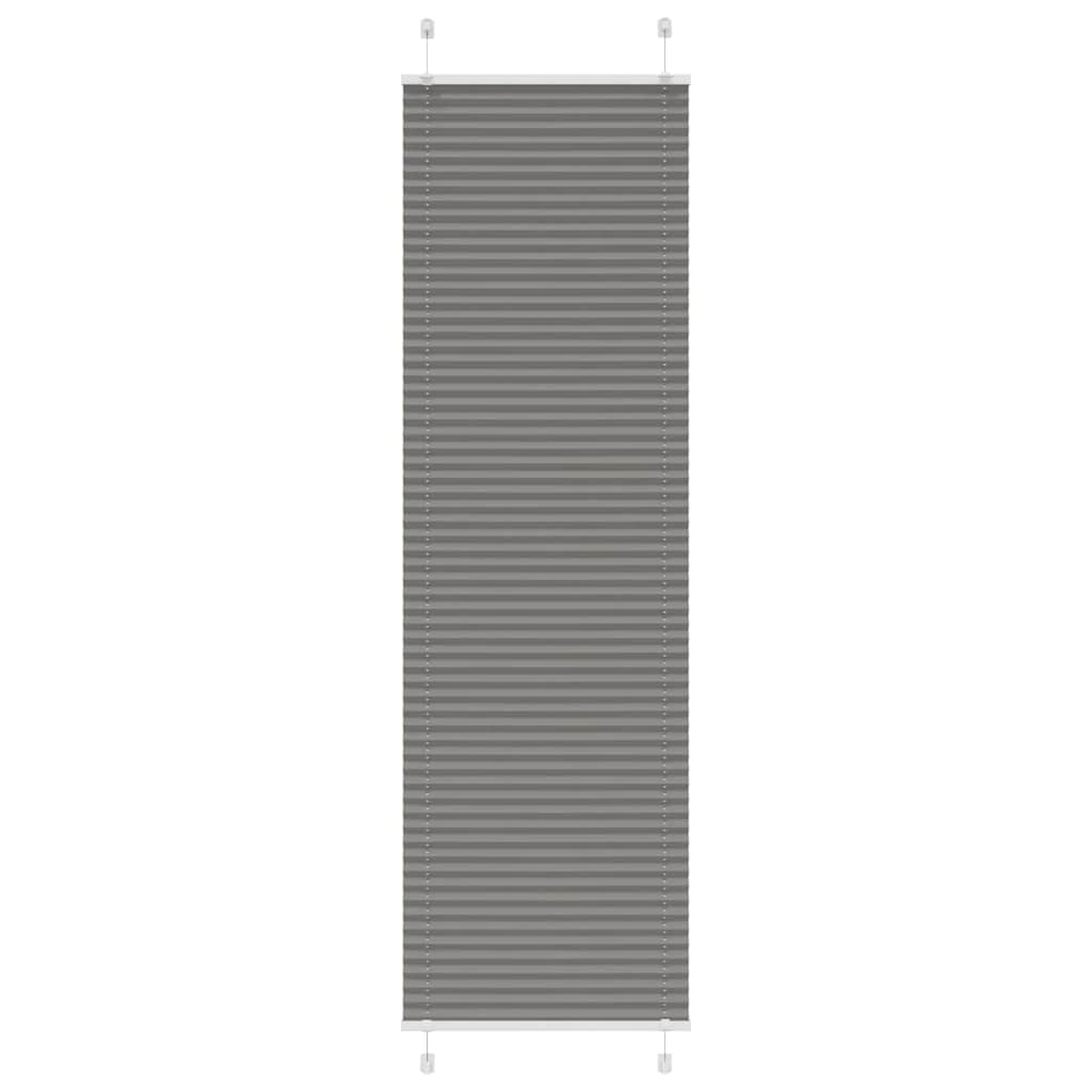 Plisuotas roletas antracitas 55x200 cm audinio plotis 54,4 cm