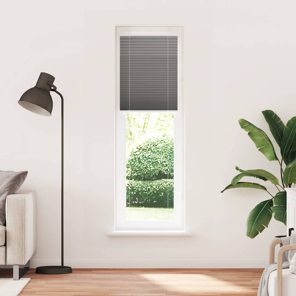 Plisuotas roletas antracitas 60x200 cm audinio plotis 59,4 cm