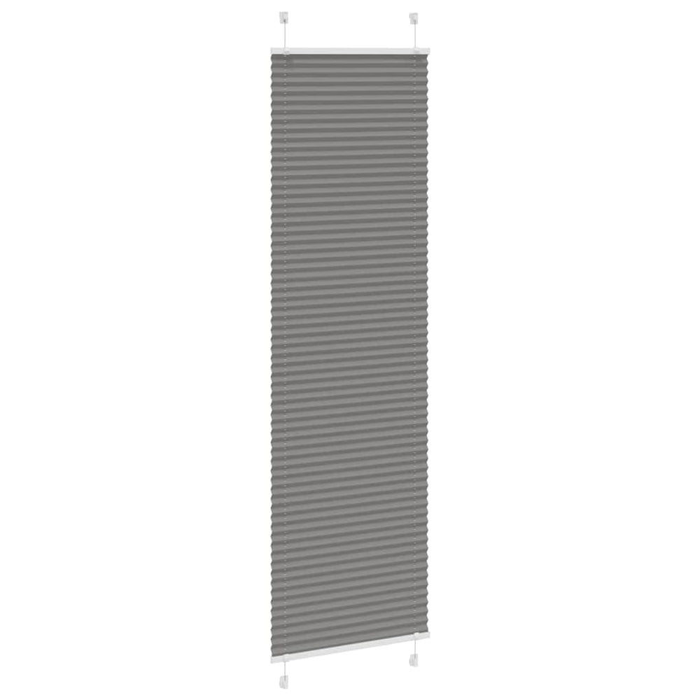 Plisuotas roletas antracitas 60x200 cm audinio plotis 59,4 cm