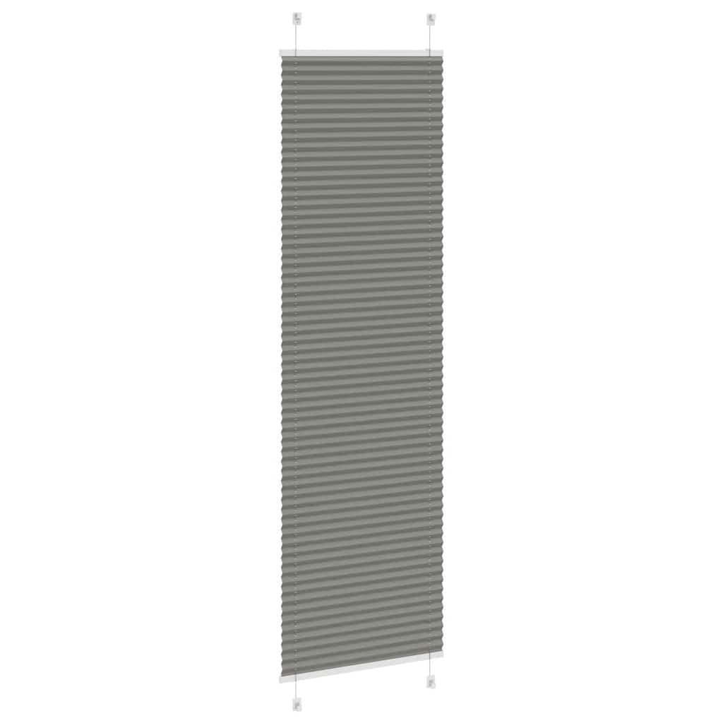 Plisuotas roletas antracitas 60x200 cm audinio plotis 59,4 cm