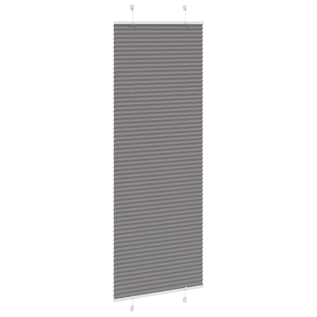 Plisuotas roletas antracitas 70x200 cm audinio plotis 69,4 cm