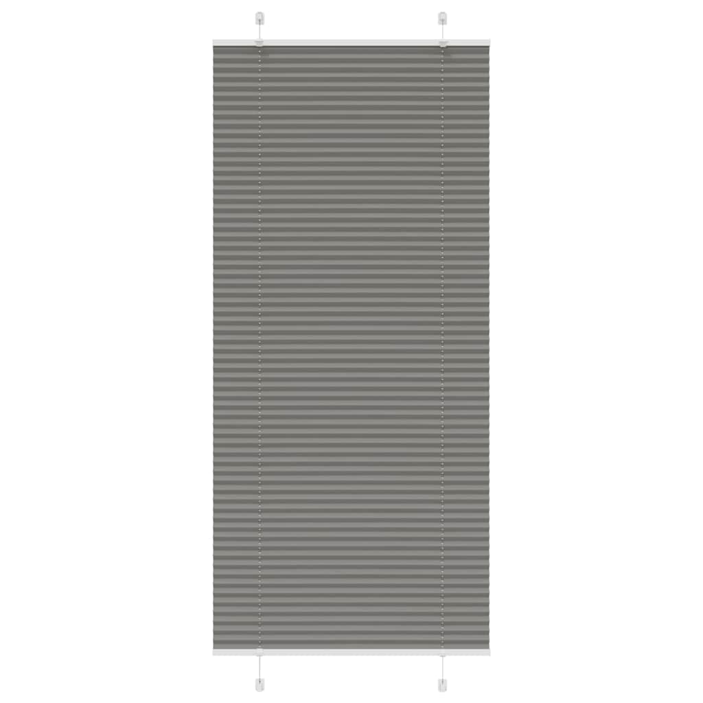 Plisuota žaliuze antracitas 90x200 cm audinio plotis 89,4 cm