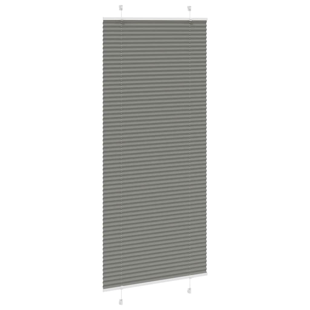 Plisuota žaliuze antracitas 90x200 cm audinio plotis 89,4 cm