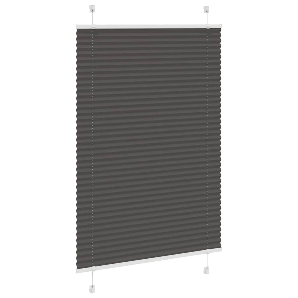 Plisētā žalūzija melna 100x150 cm auduma platums 99,4 cm