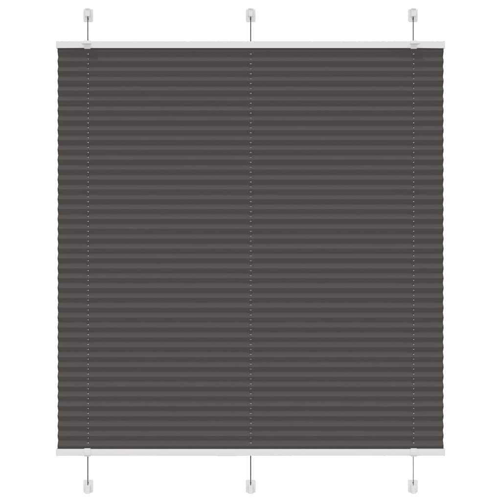 Plisētā žalūzija melna 120x150 cm auduma platums 119,4 cm