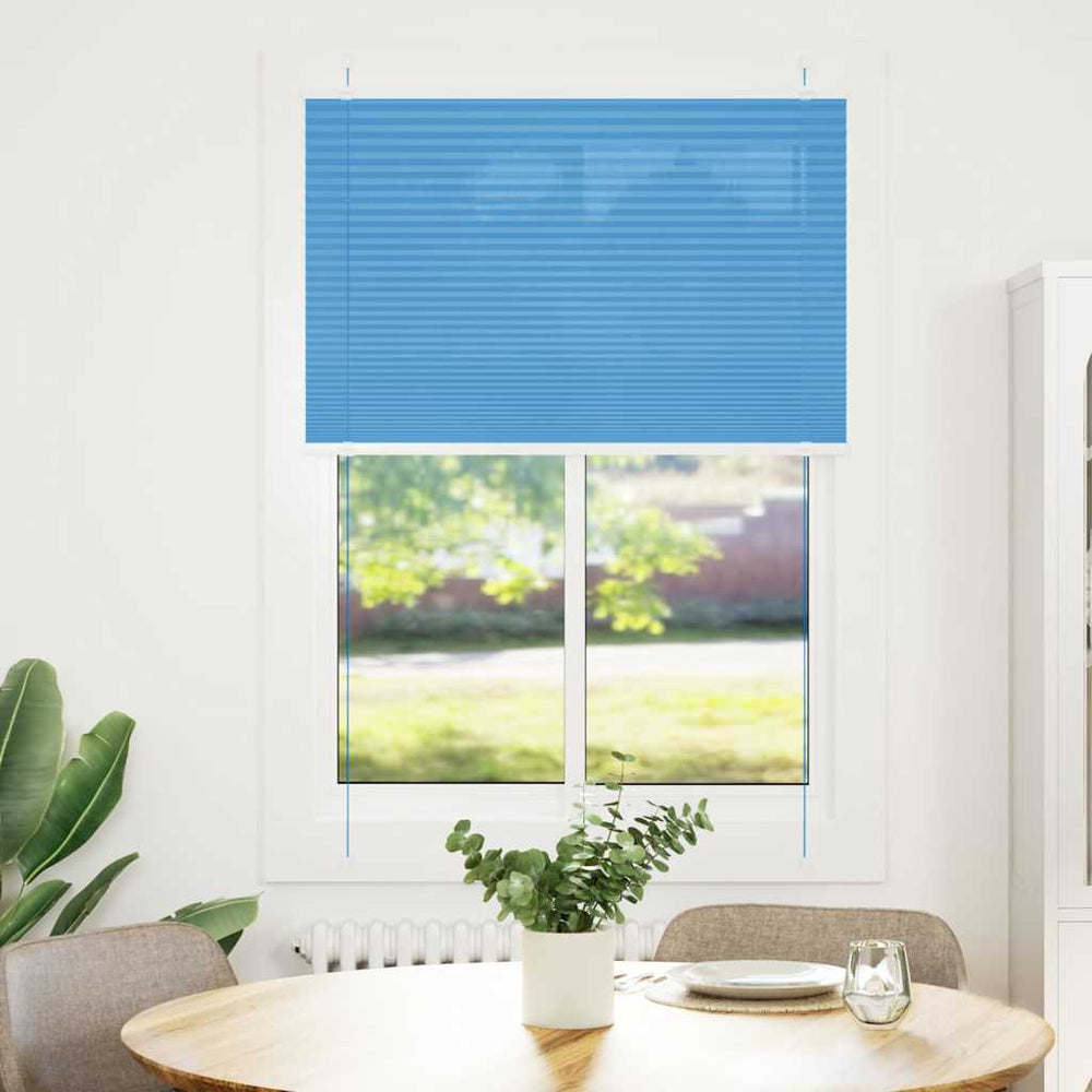 Plisuota žaliuzės mėlyna 100x150 cm Audinio plotis 99,4 cm