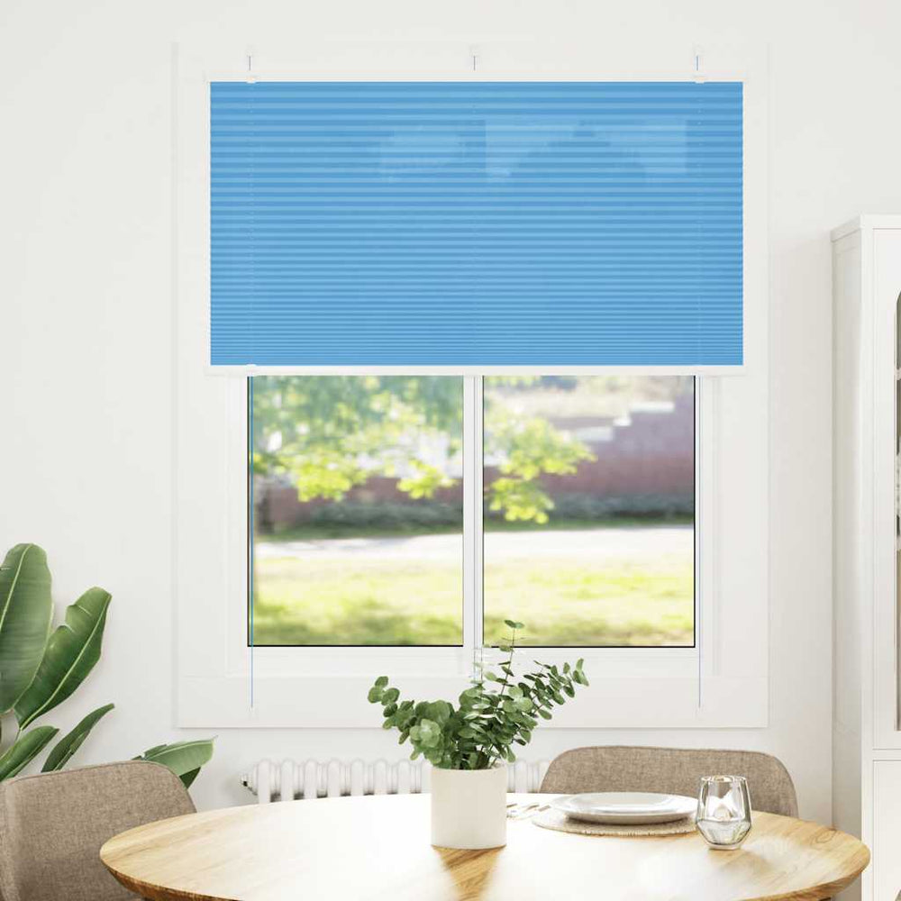 Plisuota žaliuzės mėlyna 105x150 cm Audinio plotis 104,4 cm