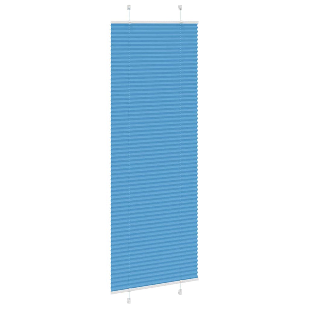 Klostuotos žaliuzės, mėlynos, 80x200 cm, audinys, plotis 79,4 cm, poliesteris