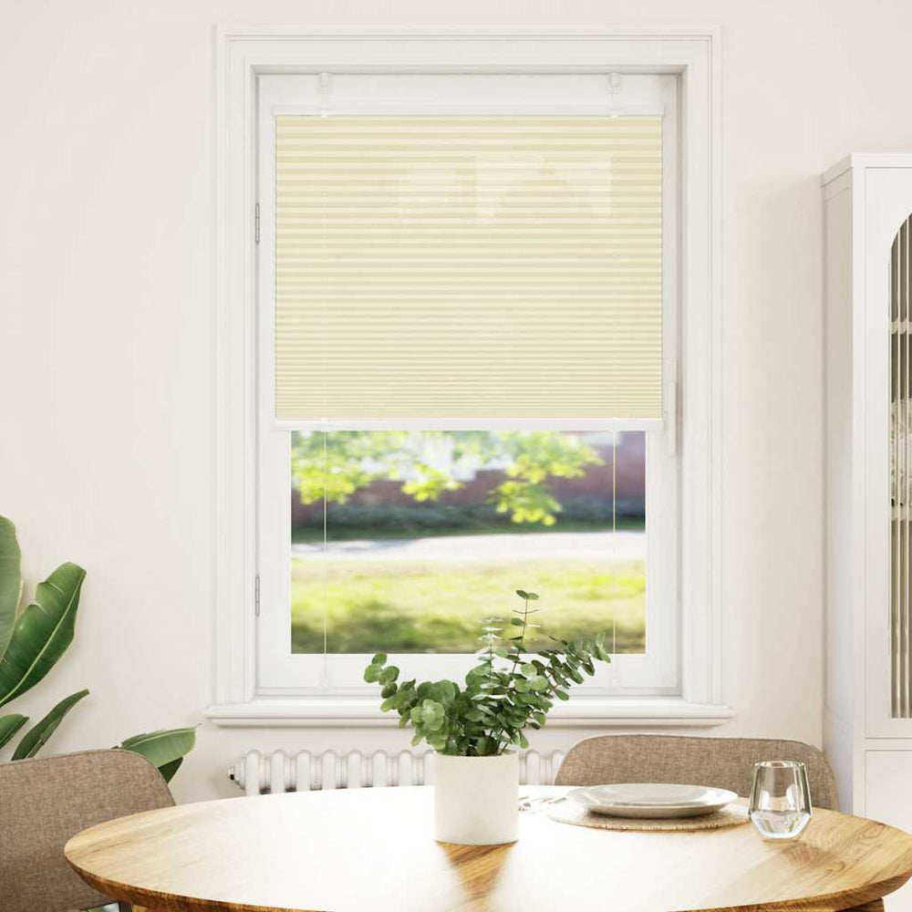 Plisuotas Blind Cream 75x100 cm Audinio plotis 74,4 cm