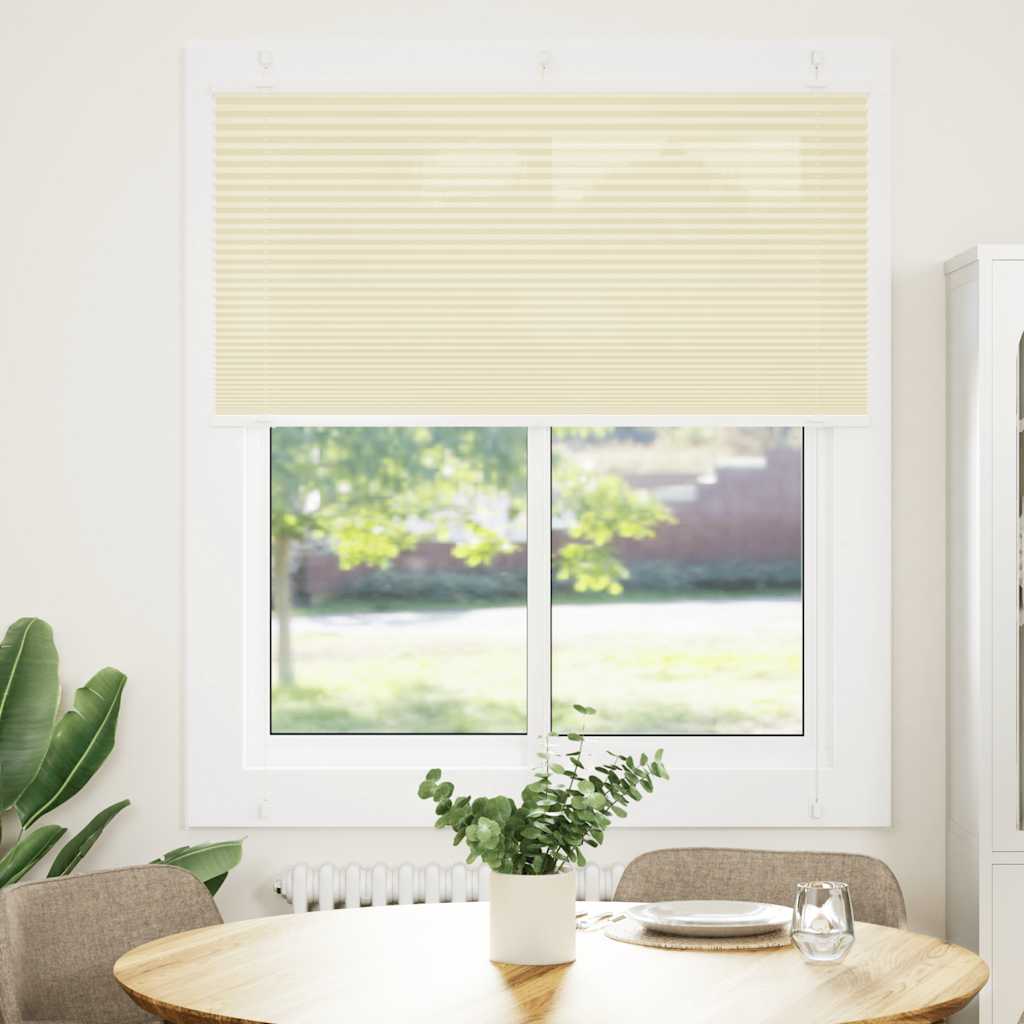 Plisuotas Blind Cream 120x100 cm Audinio plotis 119,4 cm