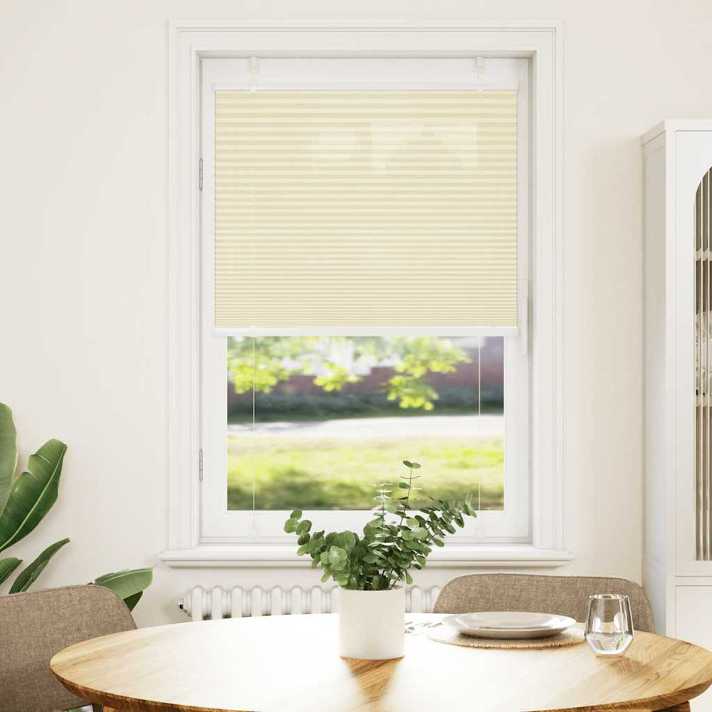 Plisuotas Blind Cream 75x150 cm Audinio plotis 74,4 cm