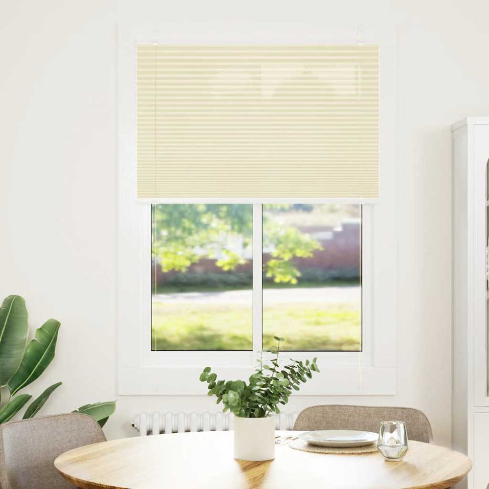 Plisuotas Blind Cream 85x150 cm Audinio plotis 84,4 cm