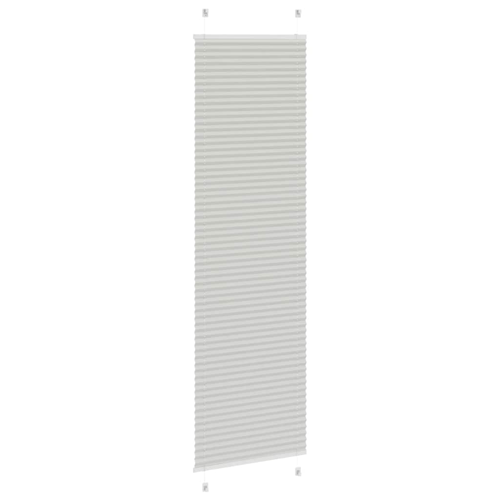 klostuota žaliuze šviesiai pilka 55x200 cm audinio plotis