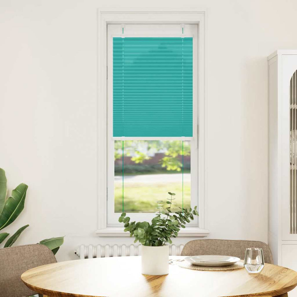 Plisuotos žaliuzės benzininis žalias 40x100 cm audinio plotis