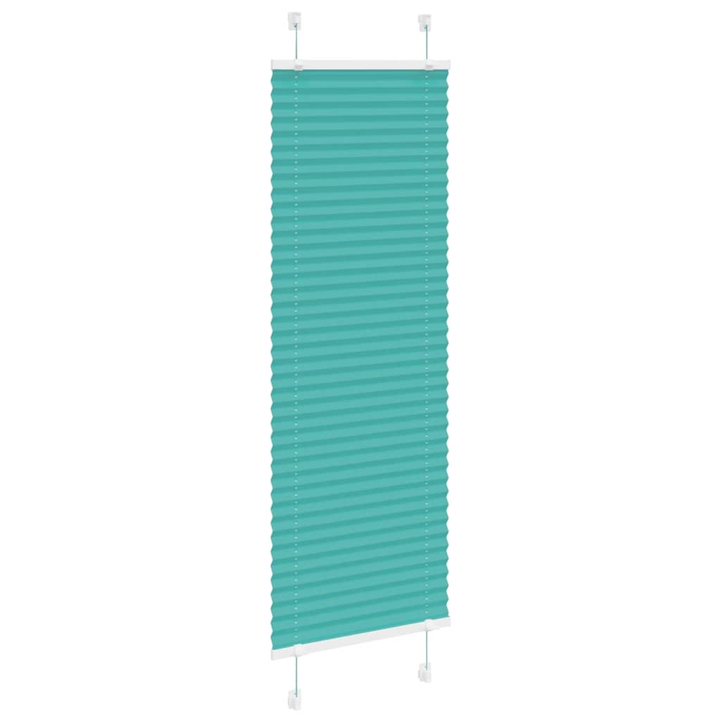 Plisuotos žaliuzės benzininis žalias 40x100 cm audinio plotis