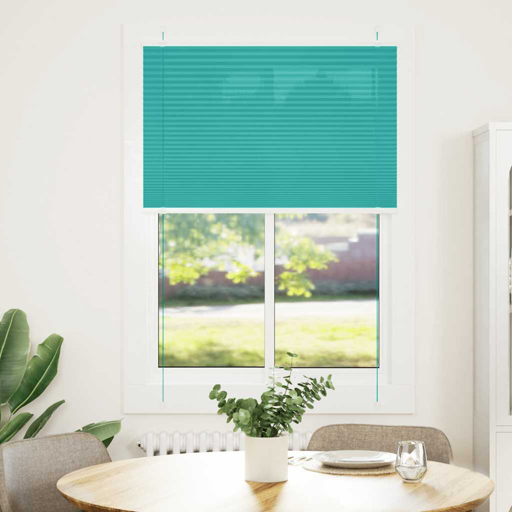 Plisuotos žaliuzės benzininis žalias 90x150 cm audinio plotis