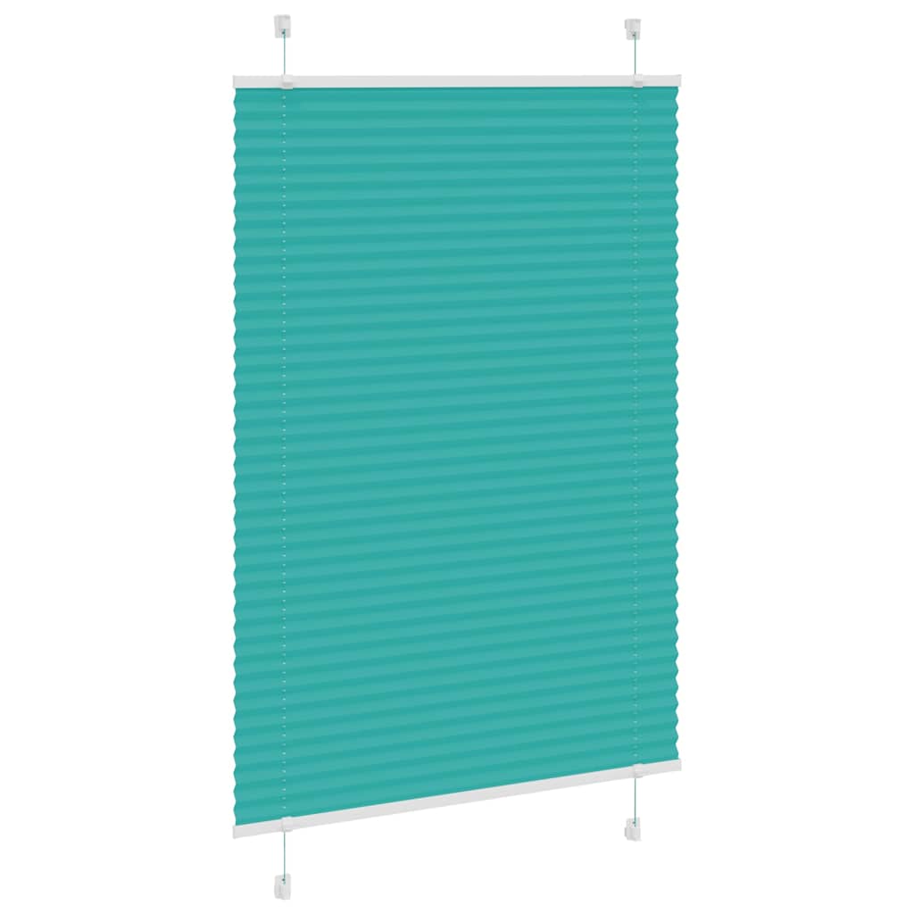 Plisuotos žaliuzės benzininis žalias 95x150 cm audinio plotis