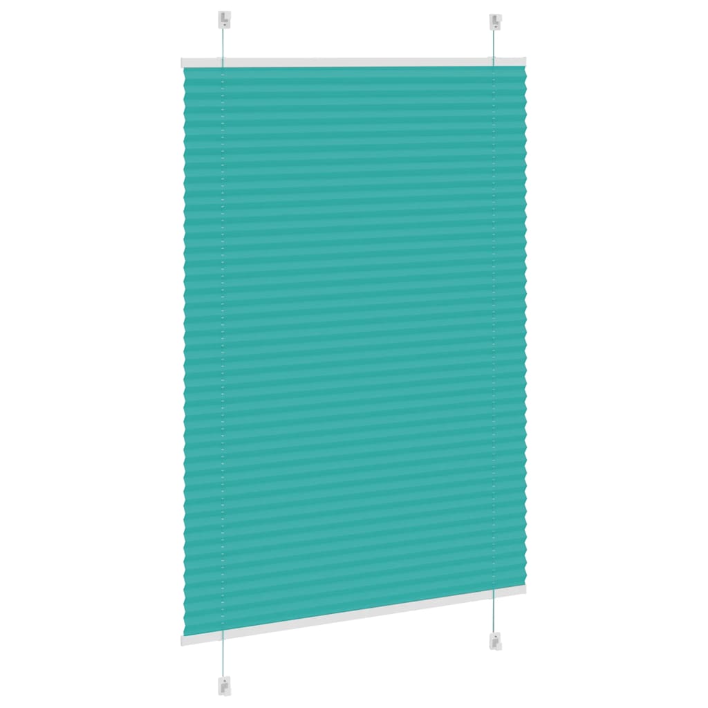 Plisuotos žaliuzės benzininis žalias 95x150 cm audinio plotis