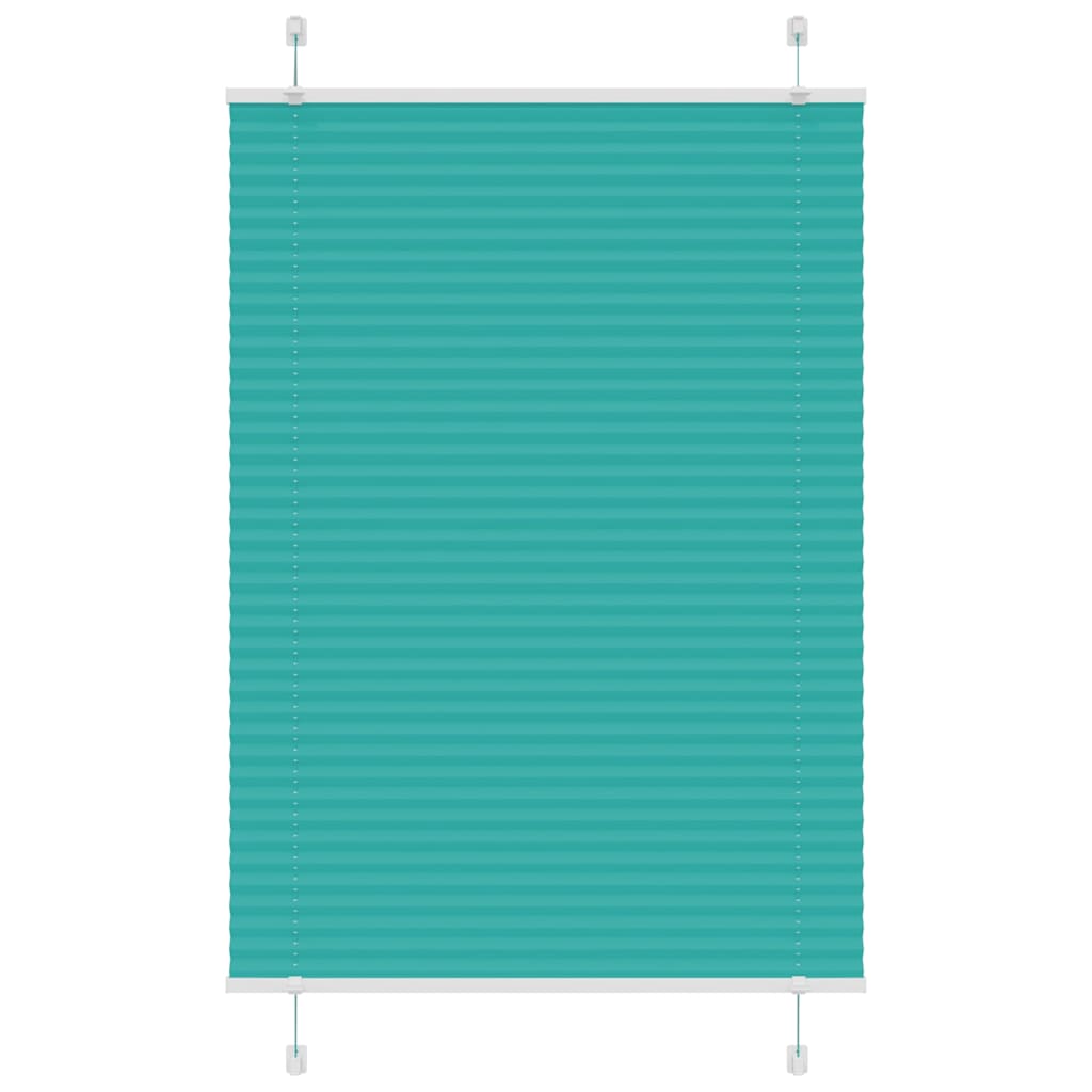 Plisuotos žaliuzės benzininis žalias 100x150 cm audinio plotis