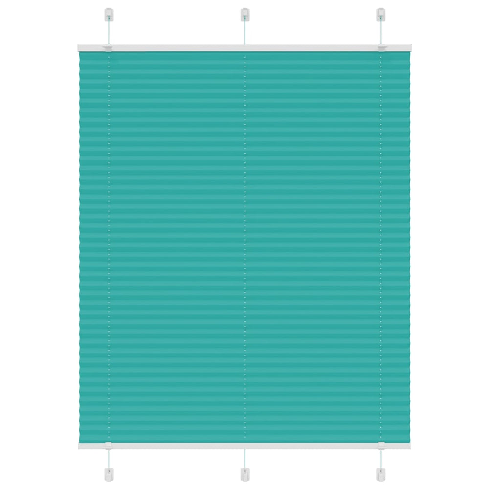 Plisuotos žaliuzės benzininis žalias 105x150 cm audinio plotis
