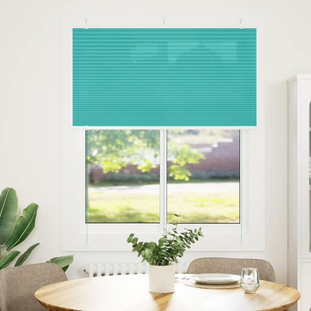 Plisuotos žaliuzės benzininis žalias 105x150 cm audinio plotis