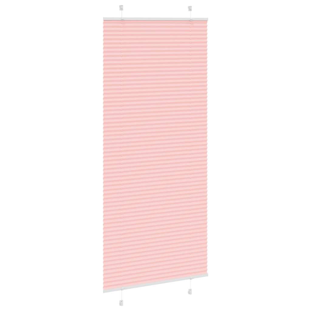 Klostuotos žaliuzės, rožinės, 100x200 cm, audinys, plotis 99,4 cm, poliesteris