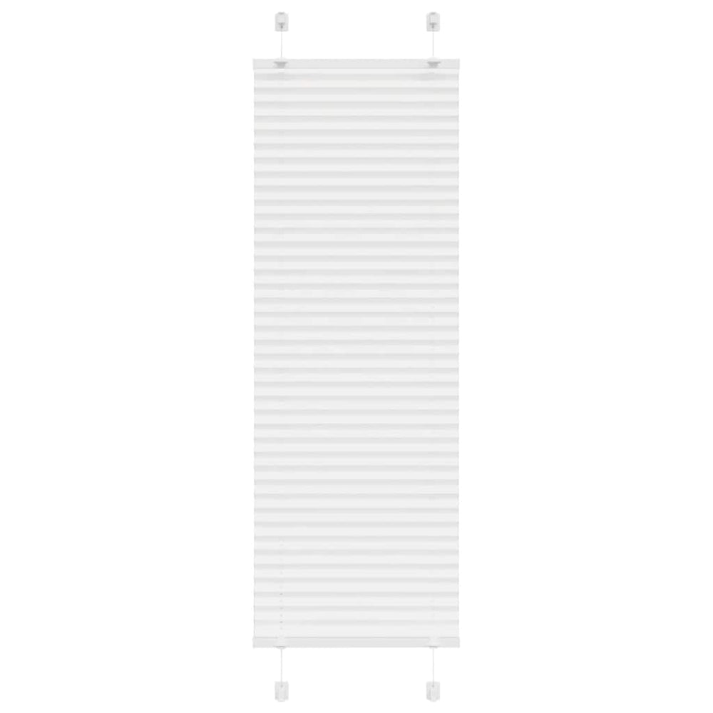 plisuota žaliuze balta 45x100 cm audinio plotis 44,4 cm