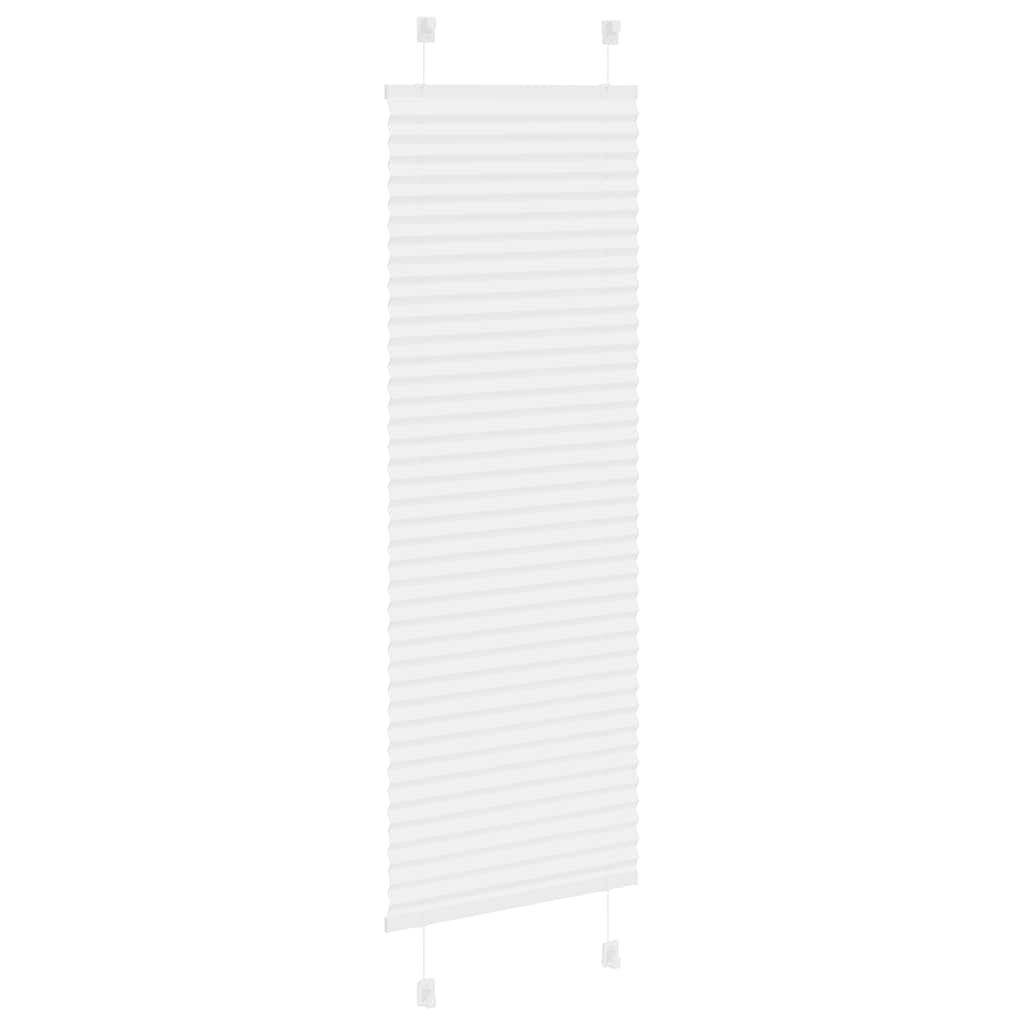 plisuota žaliuze balta 50x100 cm audinio plotis 49,4 cm