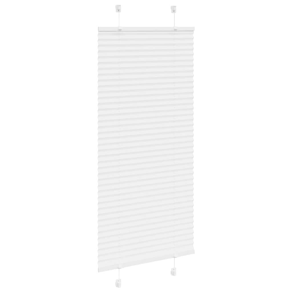 Plisuota žaliuze balta 60x100 cm audinio plotis 59,4 cm
