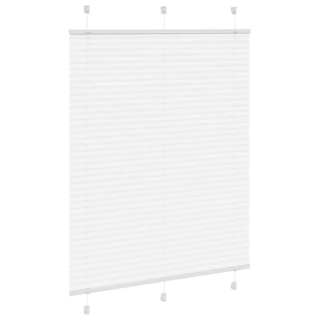 plisuota žaliuze balta 105x100 cm audinio plotis 104,4 cm