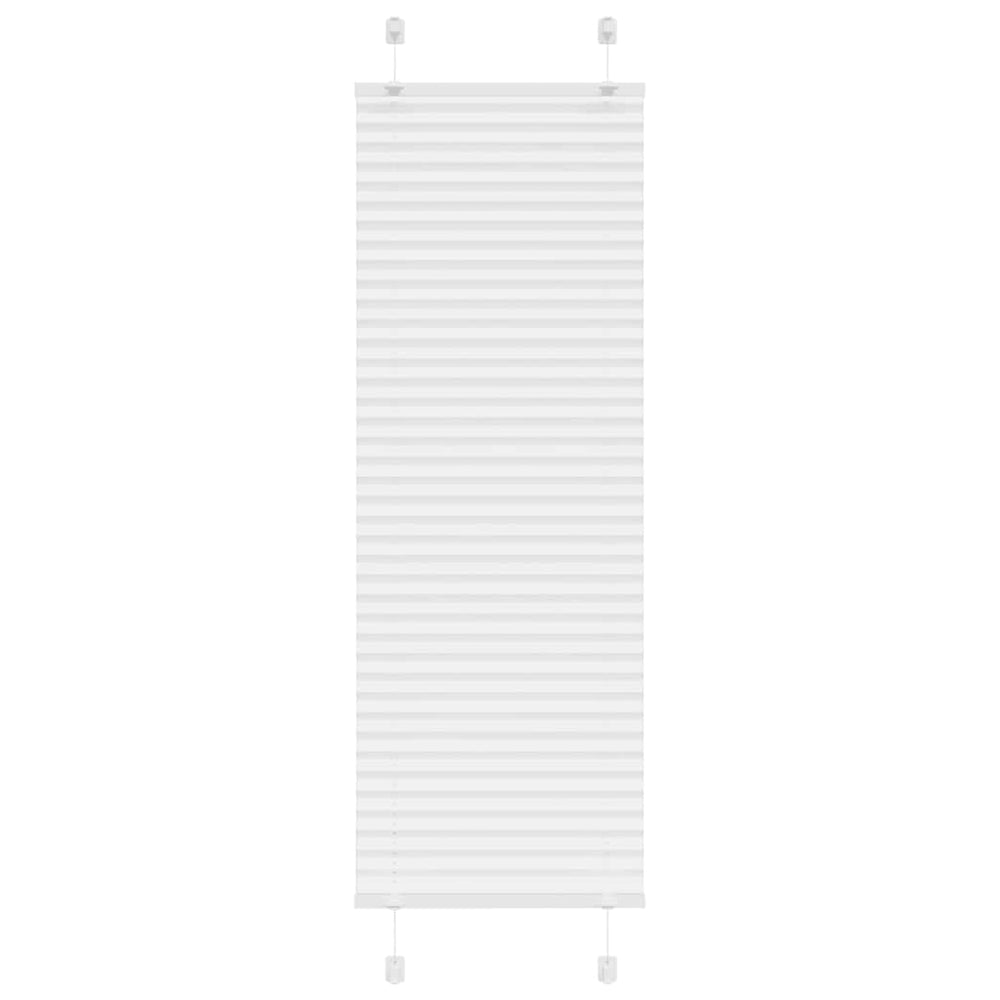 plisuota žaliuze balta 40x150 cm audinio plotis 39,4 cm