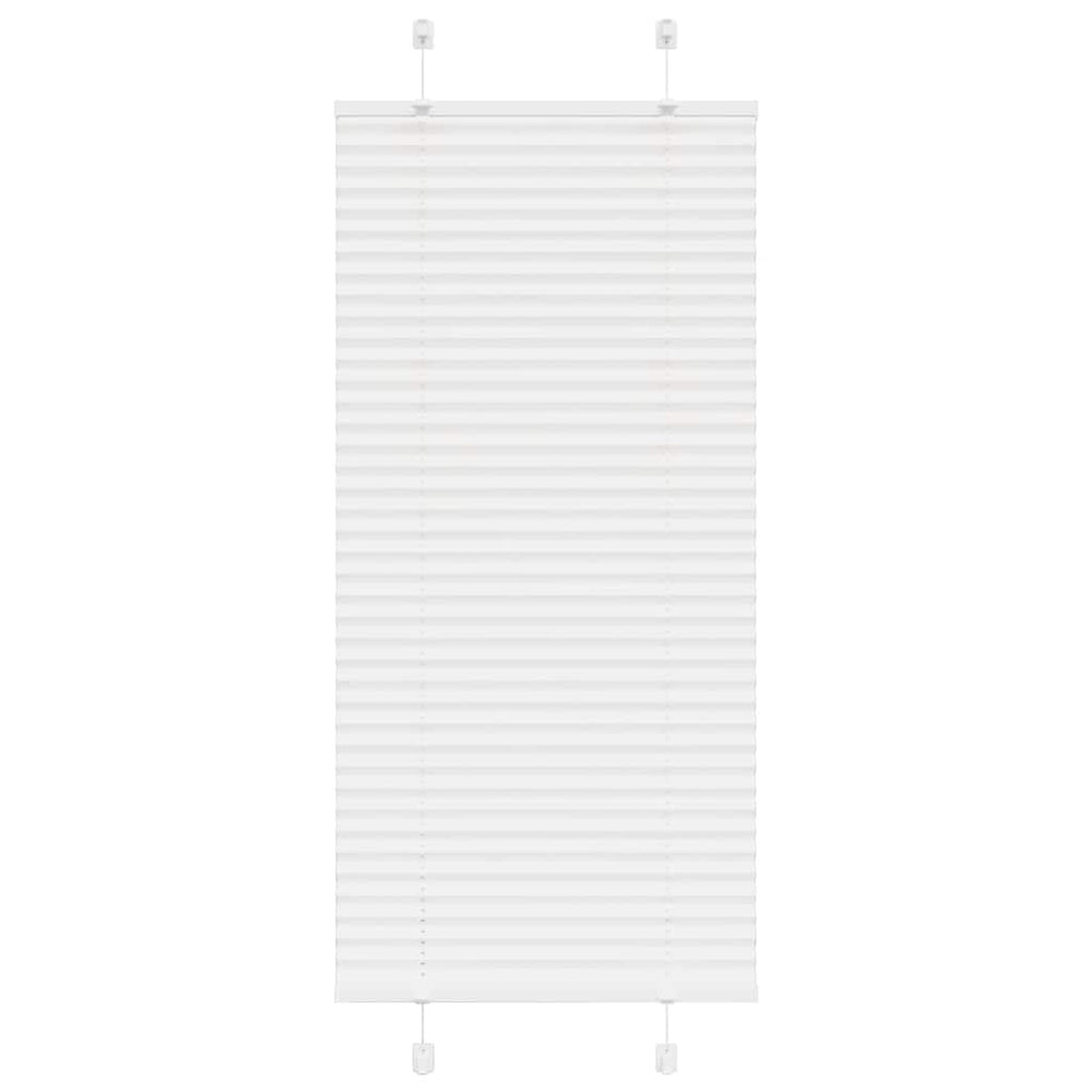 Plisuota žaliuze balta 65x150 cm audinio plotis 64,4 cm