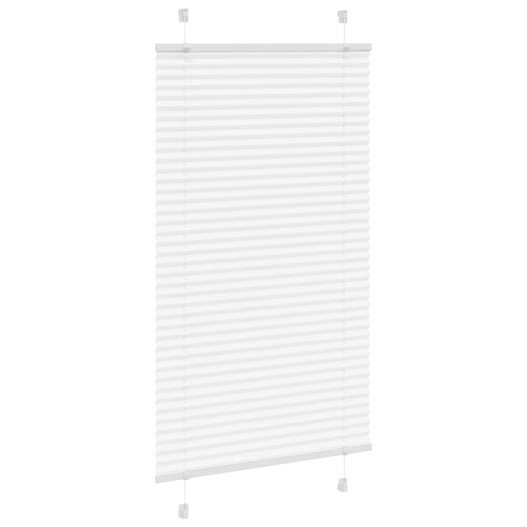 plisuota žaliuze balta 75x150 cm audinio plotis 74,4 cm