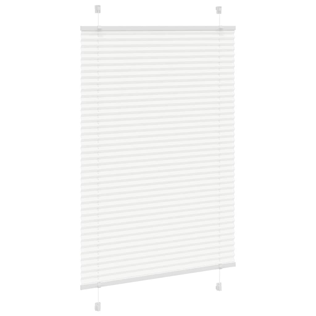 plisuota žaliuze balta 85x150 cm audinio plotis 84,4 cm