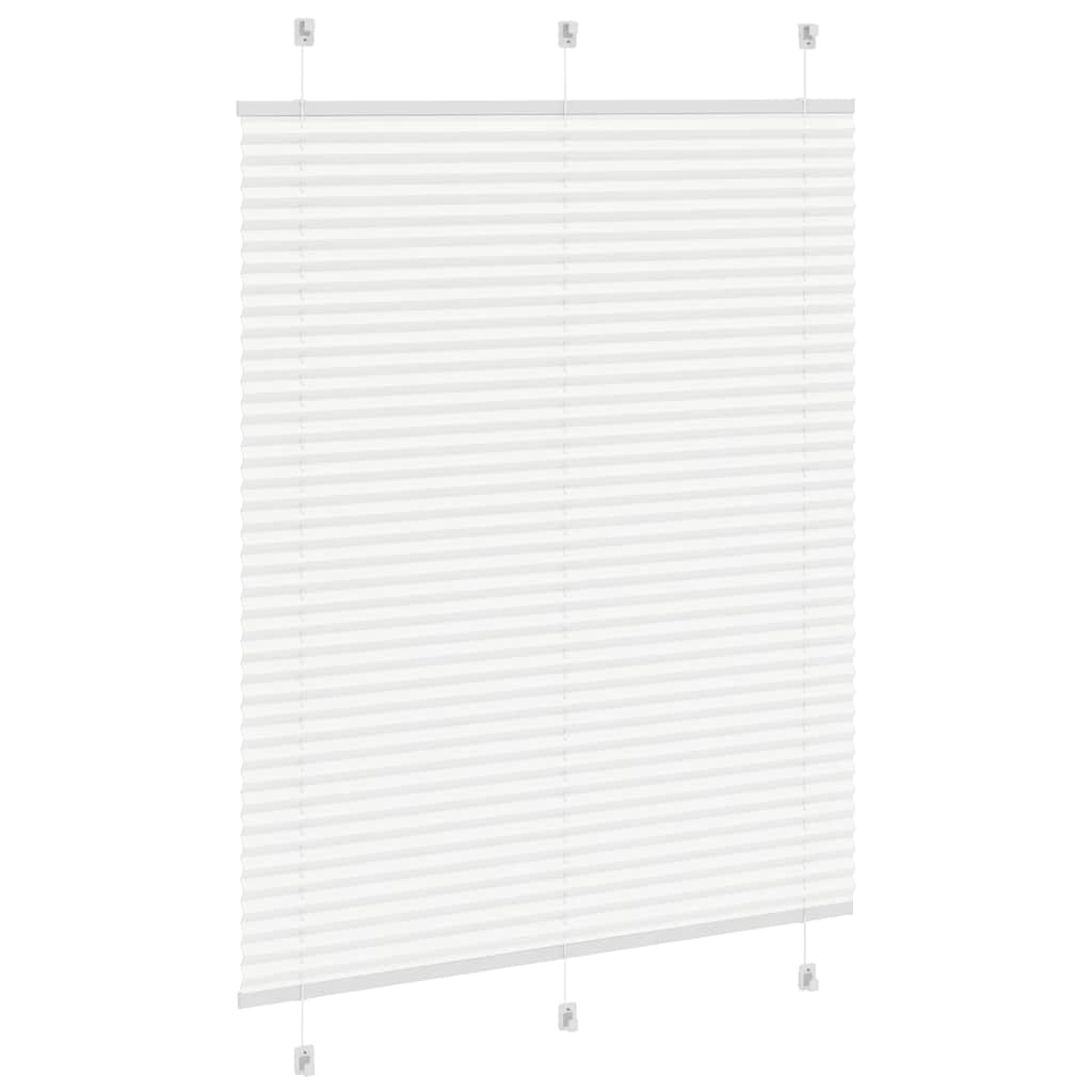 plisuota žaliuze balta 105x150 cm audinio plotis 104,4 cm