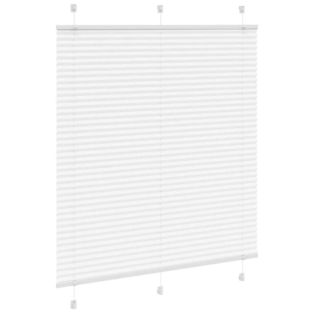 plisētā žalūzija balta 115x150 cm auduma platums 114,4 cm