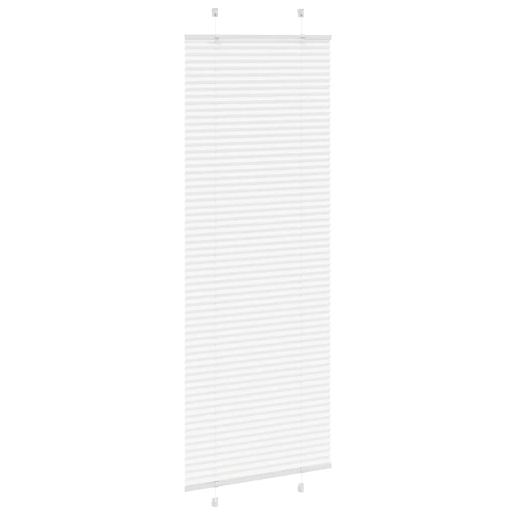 plisuota žaliuze balta 75x200 cm audinio plotis 74,4 cm