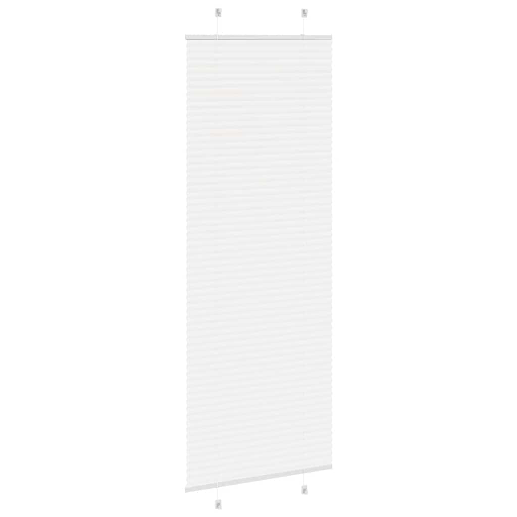 plisuota žaliuze balta 75x200 cm audinio plotis 74,4 cm