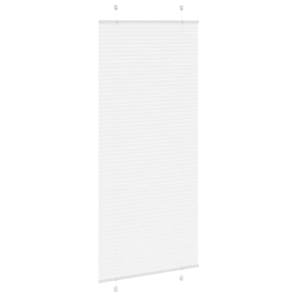 plisētā žalūzija balta 90x200 cm auduma platums 89,4 cm