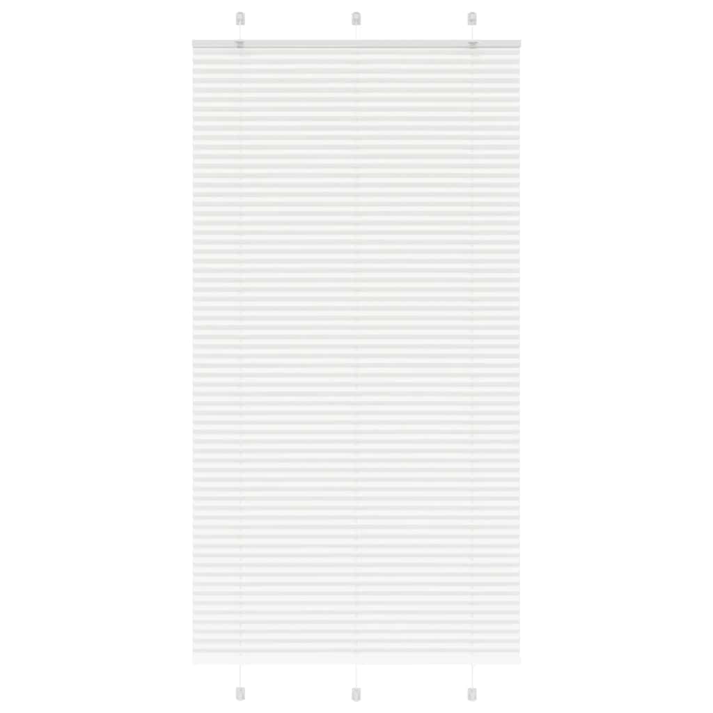 plisuota žaliuze balta 105x200 cm audinio plotis 104,4 cm