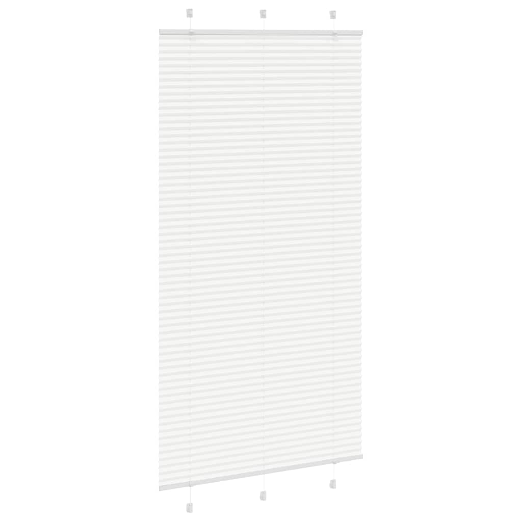 plisuota žaliuze balta 105x200 cm audinio plotis 104,4 cm
