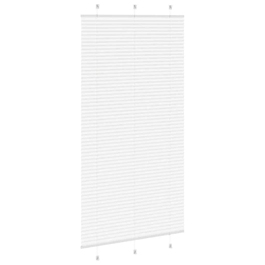 plisuota žaliuze balta 110x200 cm audinio plotis 109,4 cm