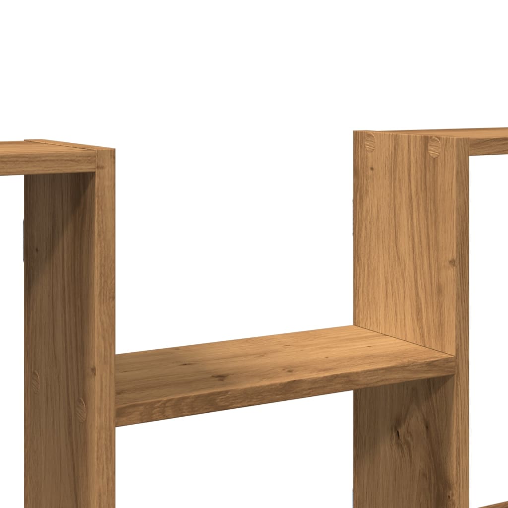 Wall shelf, artisan oak, 99x15x60cm, engineered wood