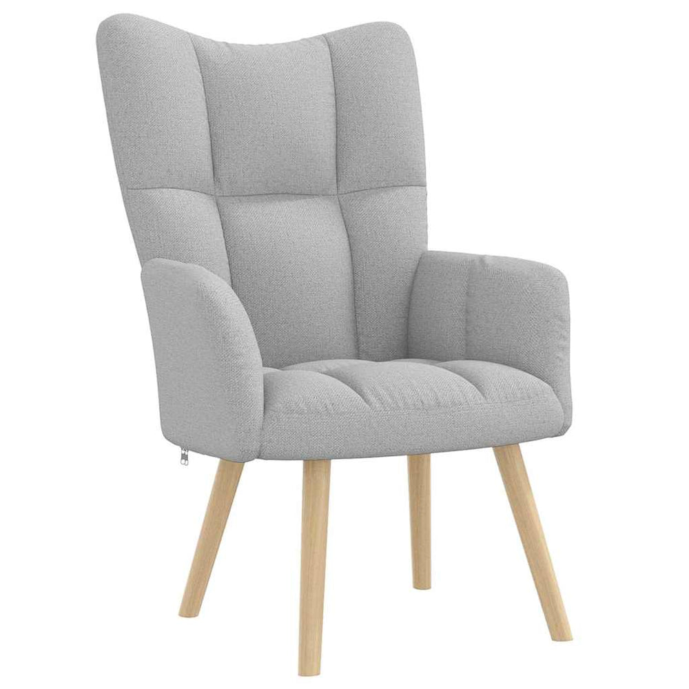 Atpalaiduojanti kėdė Cloud Grey Fabric