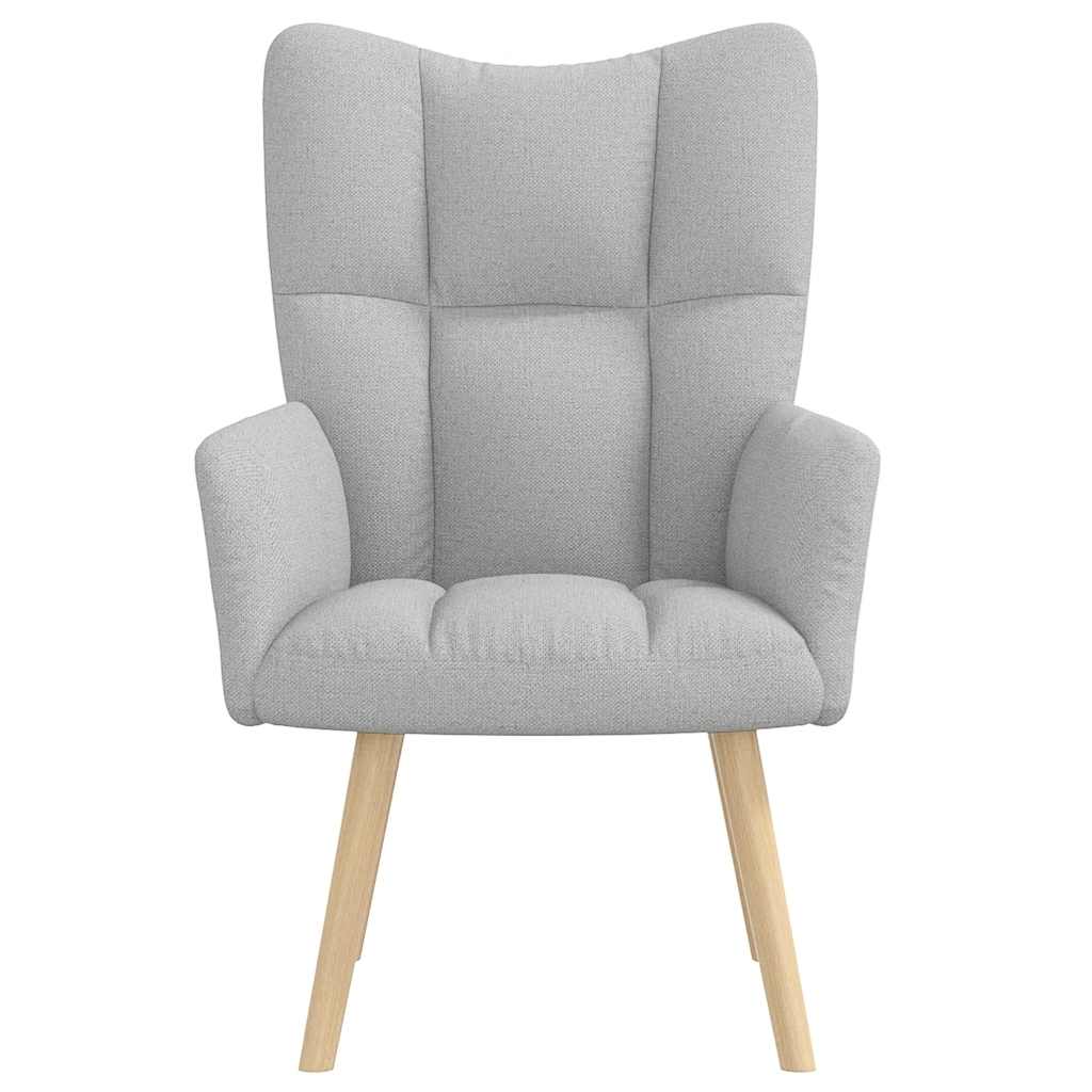 Atpalaiduojanti kėdė Cloud Grey Fabric