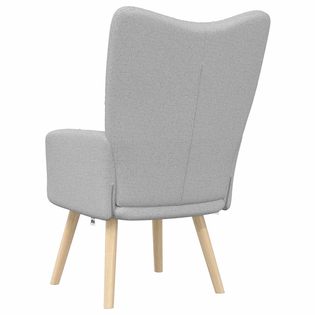 Atpalaiduojanti kėdė Cloud Grey Fabric