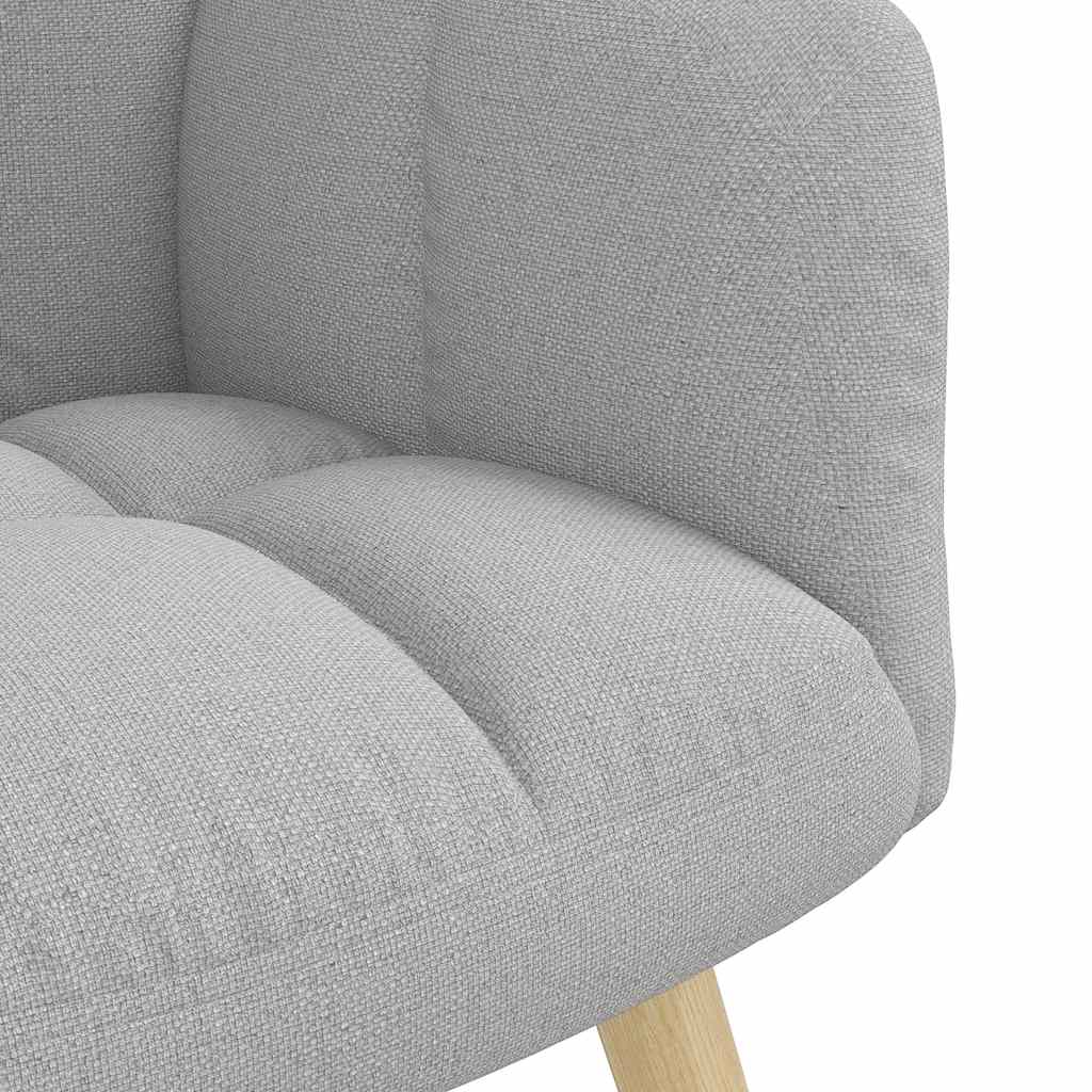 Atpalaiduojanti kėdė Cloud Grey Fabric