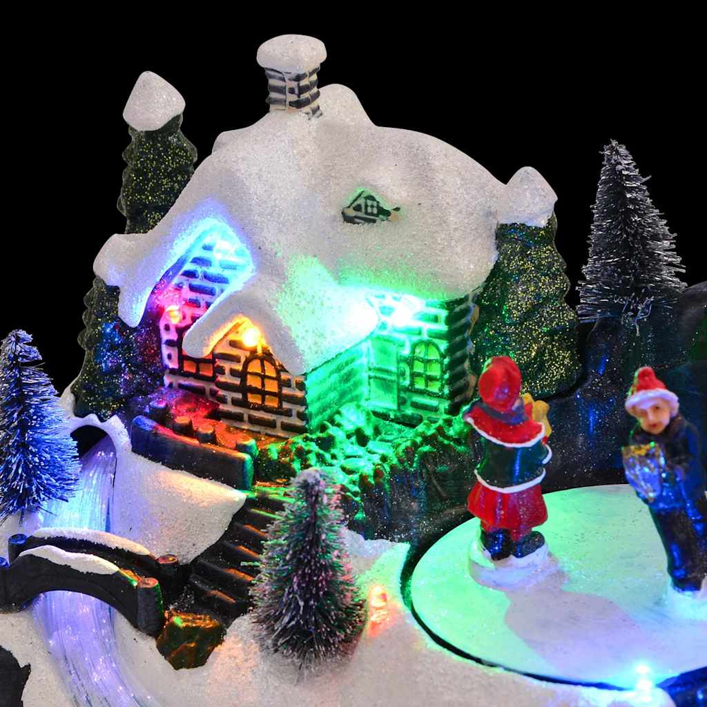 Kalėdų Kaimas SALO 16 x 11,5 x 13 cm Plastmasė Įvairiaspalvis