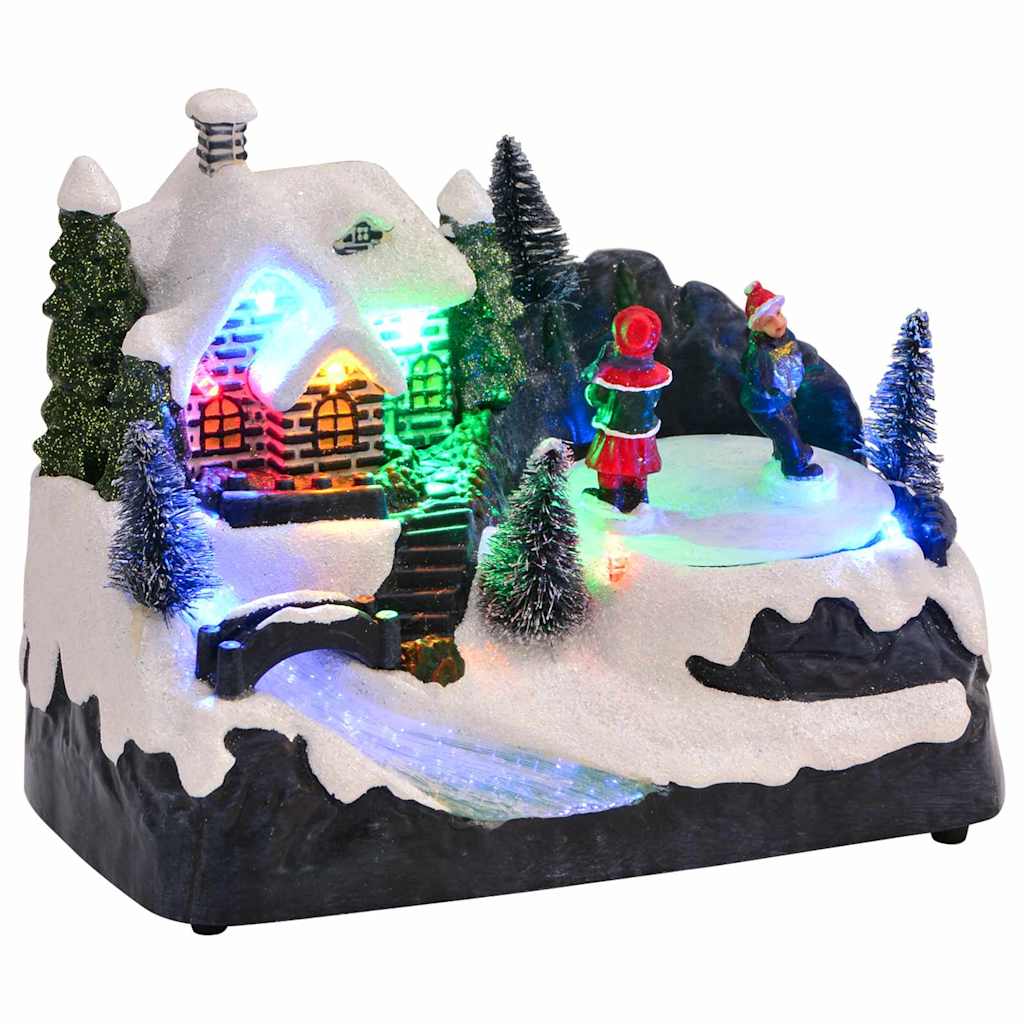 Kalėdų Kaimas SALO 16 x 11,5 x 13 cm Plastmasė Įvairiaspalvis